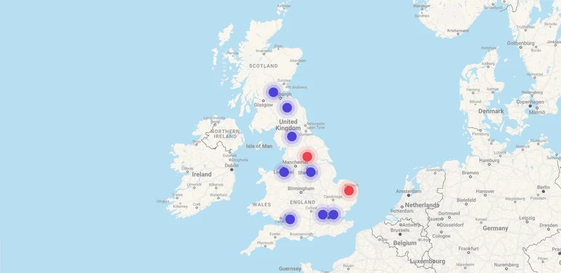 Temperature Sensor Maps